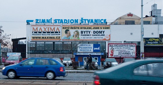 Zimní stadion na tvanici