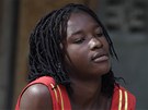 Darlene Etiennová, která pi loském zemtesení na Haiti peila 15 dní pod troskami (11. ledna 2010)
