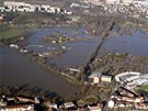 Povodn leden 2011 - Plze Kilometrovka