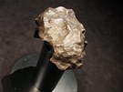 elezn meteorit (81 kg) nalezen v argentinskm Campo del Cielo dopadl na Zemi ped cca 5000 lety.