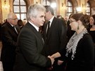 Poslední rozlouení se senátorem Jiím Dienstbierem. (14. ledna 2011)