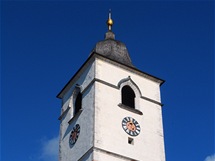 V kostela v Sankt Wolfgangu