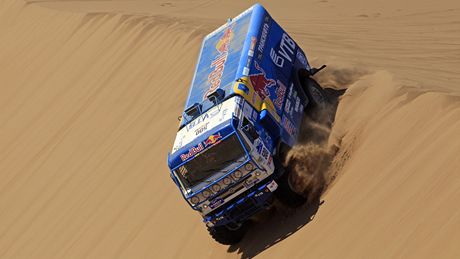 Vladimír Čagin v 9. etapě Rallye Dakar