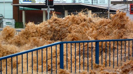 Blesková povode ve mst Toowoomba (10. ledna 2011)