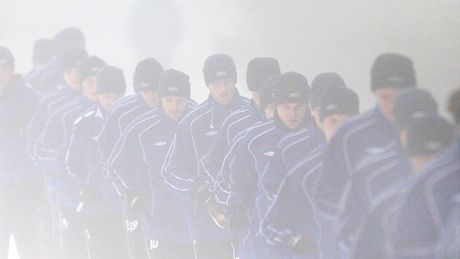 Fotbalisté Teplic pi zimní píprav