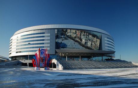 Aréna v Minsku, kde se má konat mistrovství svta v roce 2014