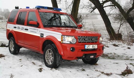 Nový Land Rover plzeských hasi