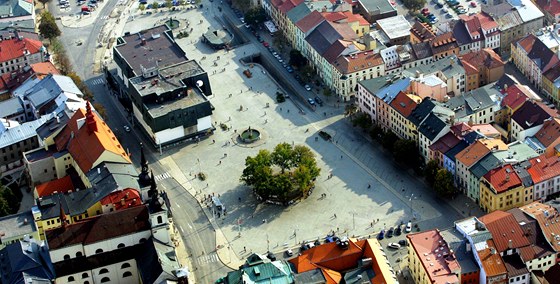 Masarykovo námstí v Jihlav