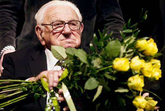 Sir Nicholas Winton. (20. ledna 2011)