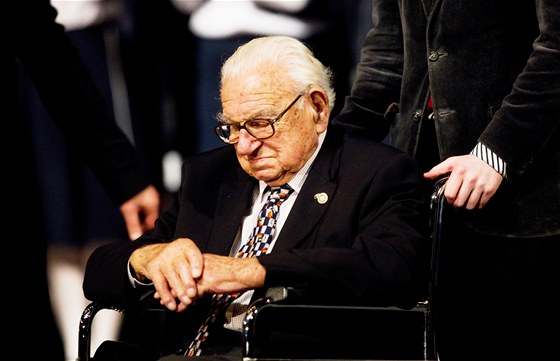 Sir Nicholas Winton. (20. ledna 2011)