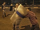Protesty v egyptské Káhie