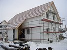 Výstavba dom v Hrádku nad Nisou z flexibuildových desek a sendvi