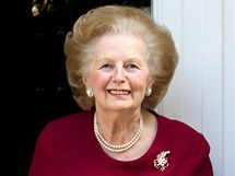 Margaret Thatcherová železná lady velká británie politička -  