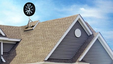 Turbínu m��ete nainstalovat p�ímo na st�echu