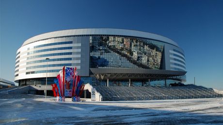 Aréna v Minsku, kde se má konat mistrovství svta v roce 2014