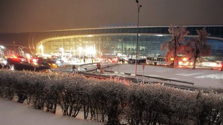 Hala moskevského letiště Domodědovo.