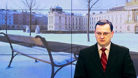 Premiér Petr Ne�as.