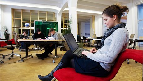 Pra�ská kancelá� na hodinu Hub.