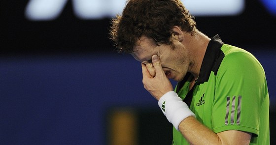 Zoufalý Andy Murray