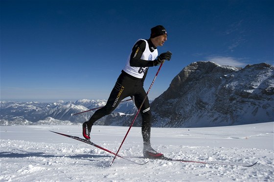 VÍTZ SKI CLASSICS. Stanislav ezá se stal celkovým vítzem seriálu. Ilustraní foto