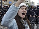 Protivládní demonstrace v Egypt neustávají ani estý den. (30. ledna 2011)