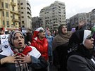 Protesty v ulicích Káhiry