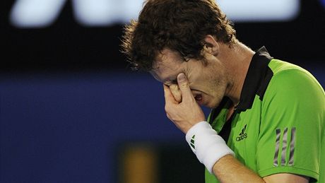 Zoufalý Andy Murray
