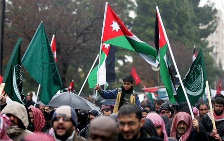Bhem loského arabského jara se protesty nevyhly ani jordánskému hlavnímu mstu.