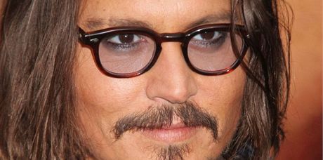 Johnny Depp na premiée snímku Cizinec v New Yorku 