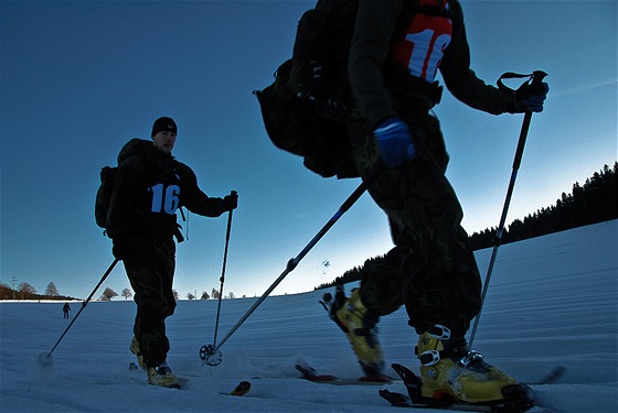 Extrémní armádní závod Winter Survival