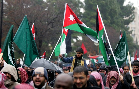 Bhem loského arabského jara se protesty nevyhly ani jordánskému hlavnímu mstu.