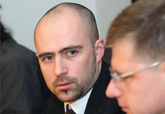 Ředitel Agentury pro sociální začleňování v romských lokalitách Martin Šimáček. 