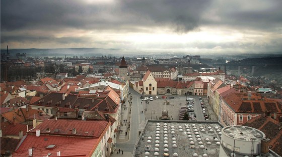 Centrum Znojma. (Ilustraní snímek)
