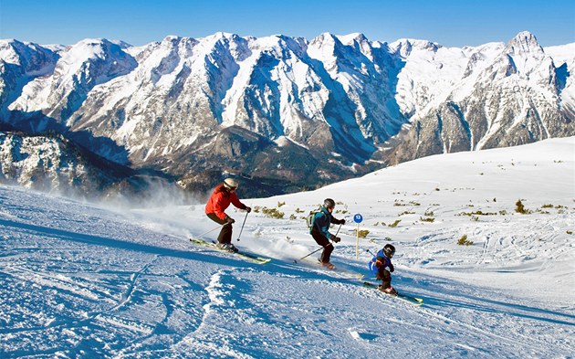 Do Alp bez dlouhé cesty. Tady si zalyžujete už za pár hodin