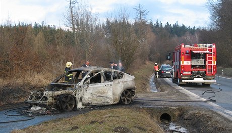 Por luxusnho BMW u Starho Hrozenkova