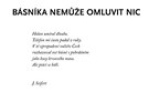 Stránky z knihy Vladimíra Kivánka Vladimír Holan básník