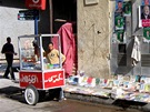 Káhira, u autobusového nádraí