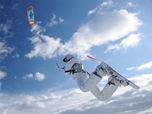 Snowkiting 