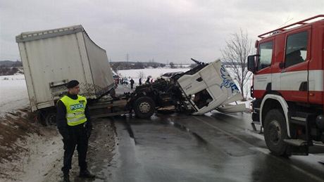 Tragick nehoda autobusu u Kamennch ehrovic. (4.2.2011)