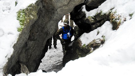 Extrémní armádní závod Winter Survival