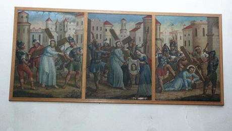 K�í�ová cesta z kostela v Bohu�ov�