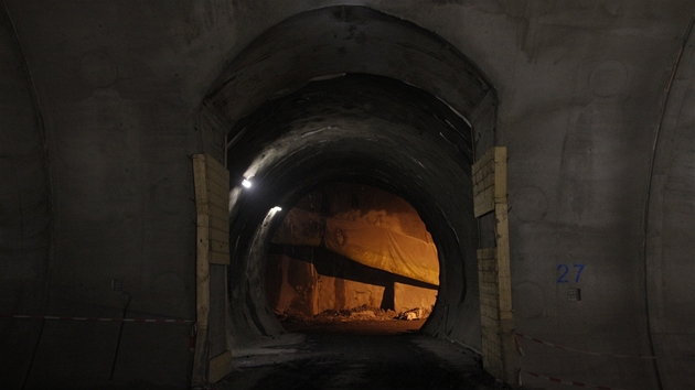 Problémy s prosakující vodou jsou v případě Blanky hlavně na spojnicích hloubených a ražených tunelů. Ilustrační snímek