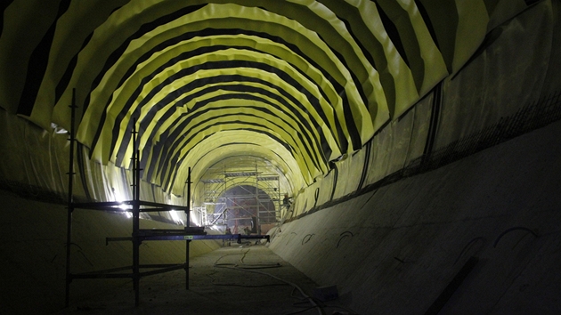 Tunel Blanka bude zprovoznn v roce 2014.