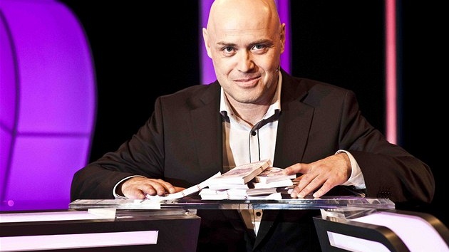 Petr �i�ka coby moderátor po�adu Vysoká hra