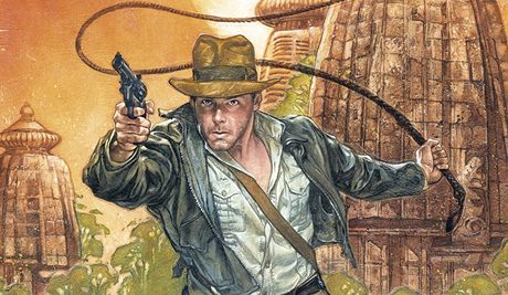 Obálka komiksu Indiana Jones