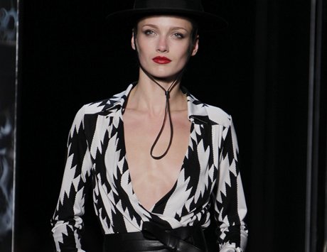 New York Fashion Week - kolekce Diane von Frstenberg pro podzim a zimu 2011/2012