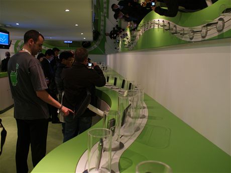 Svt Google Android na Mobile World Congress 2011 v Barcelon