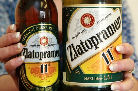 Zlatopramen vede eský trh s pivy v plastových lahvích