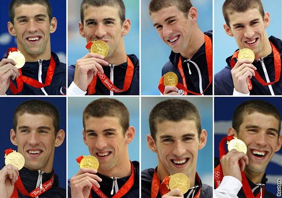 Osm zlatých Michaela Phelpse