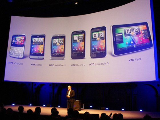 HTC pedstavilo na letoním MWC est nových Android.